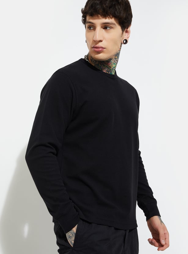 URB_N Men Textured T-shirt
