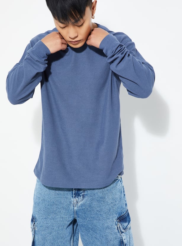 URB_N Men Textured T-shirt