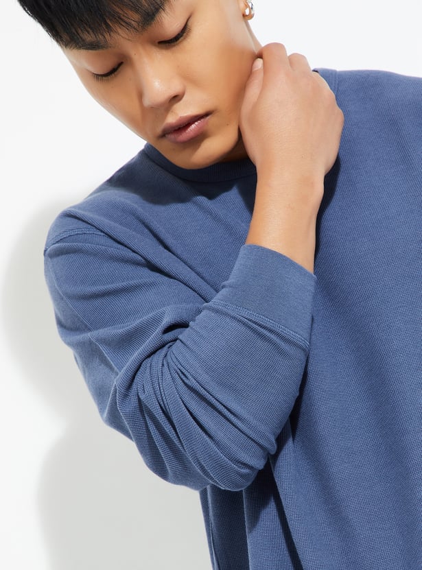 URB_N Men Textured T-shirt