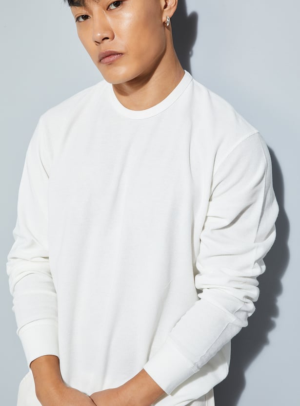 URB_N Men Textured T-shirt