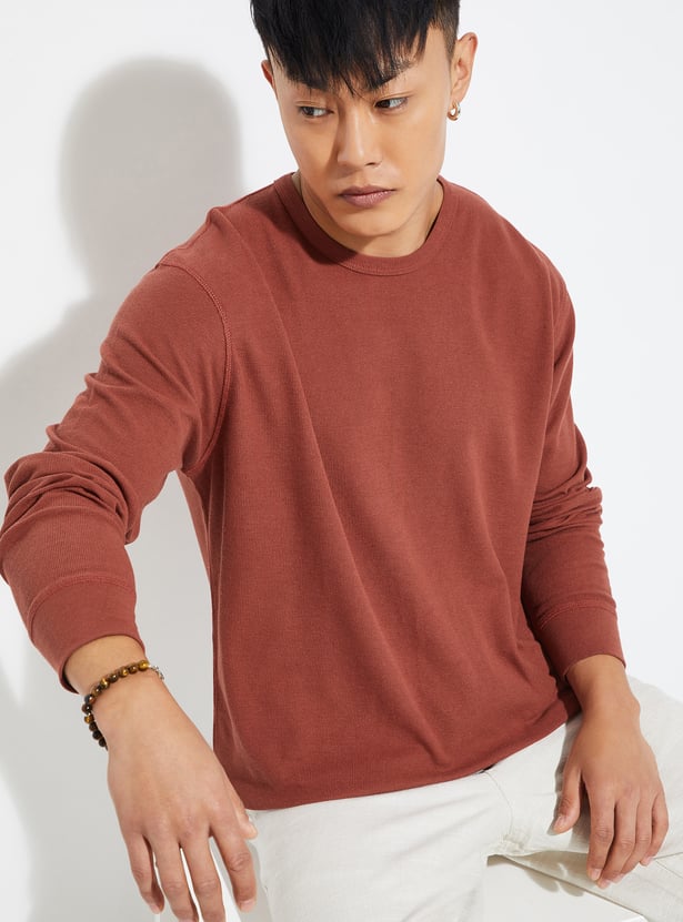 URB_N Men Textured T-shirt