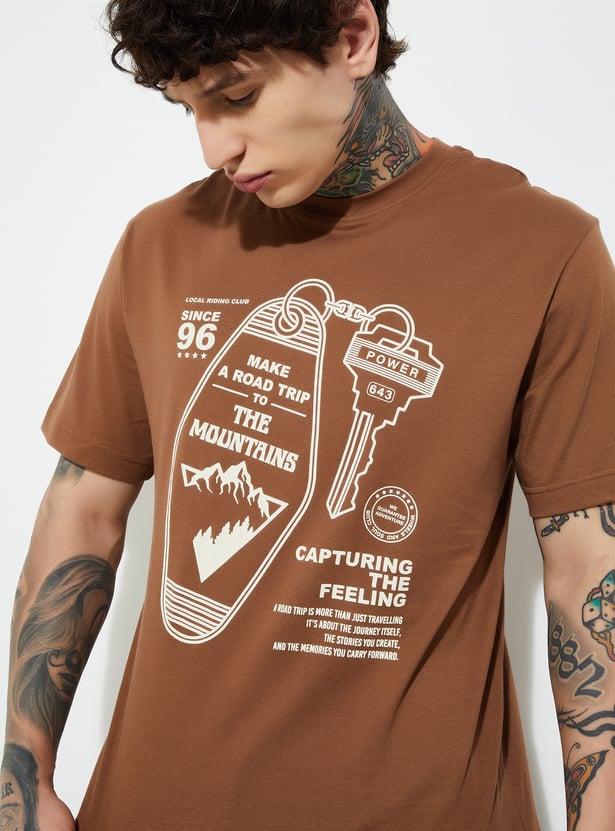 URB_N Men Graphic Printed T-shirt