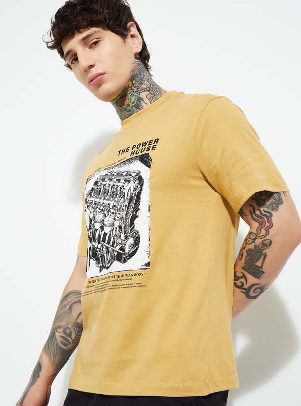 URB_N Men Printed T-shirt