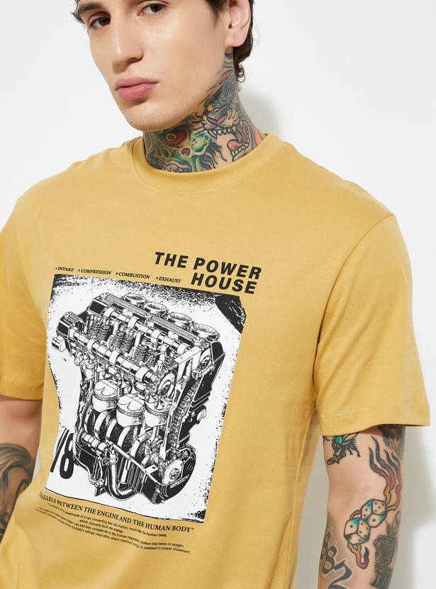 URB_N Men Printed T-shirt