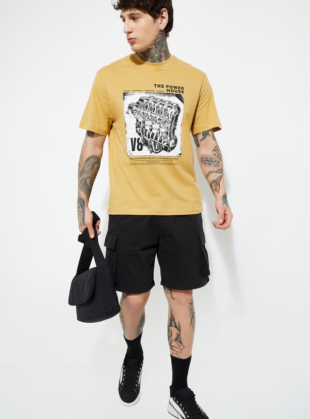 URB_N Men Printed T-shirt