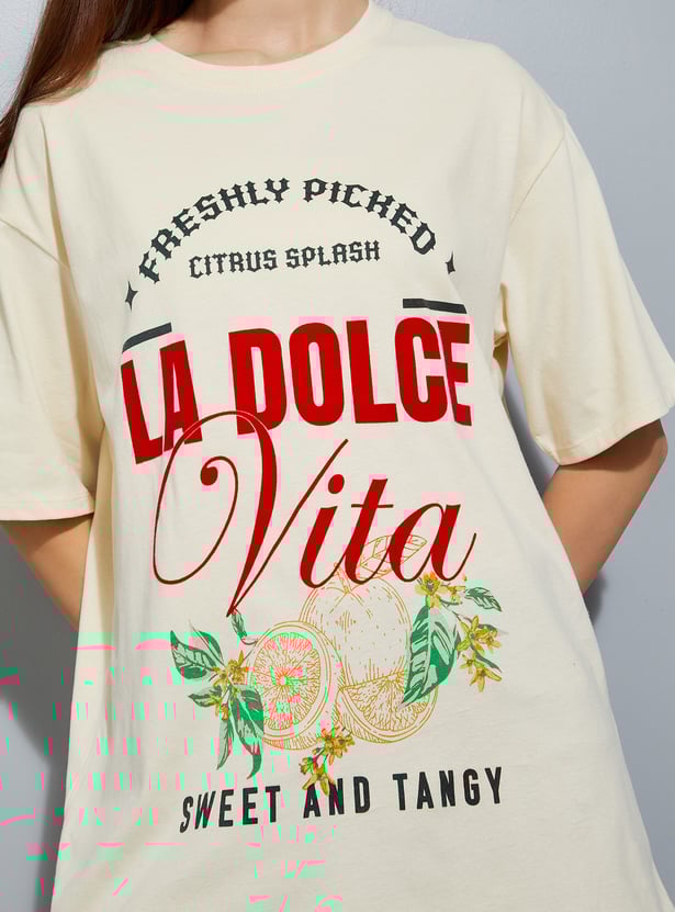 URB_N Women Printed T-shirt