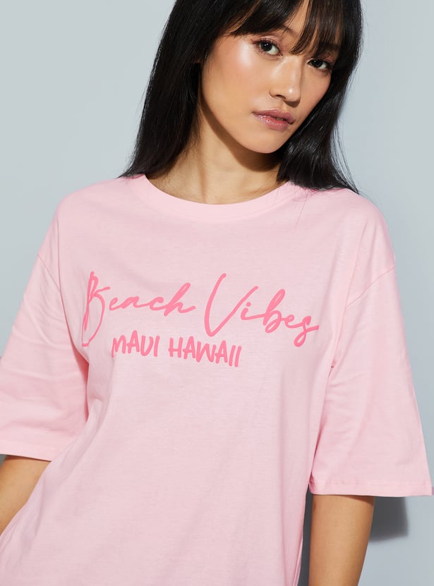 URB_N Women Printed T-shirt