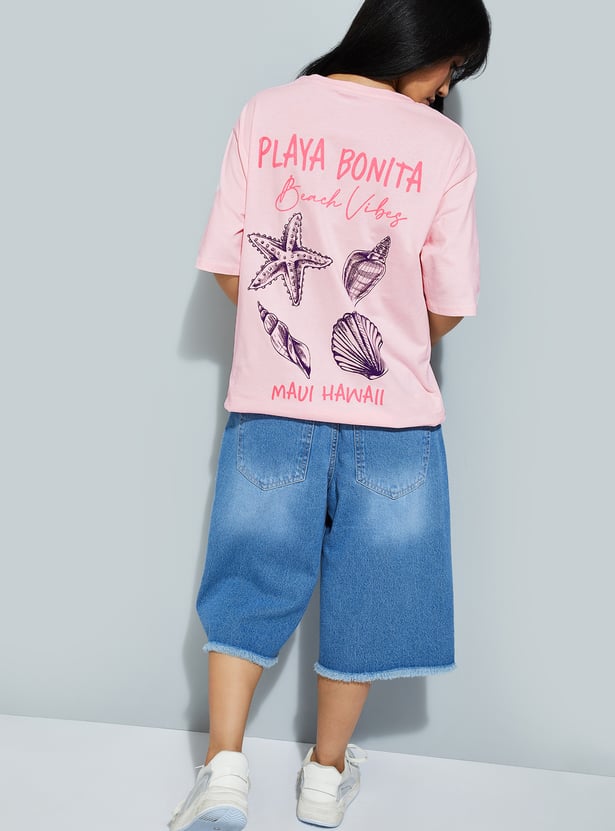 URB_N Women Printed T-shirt