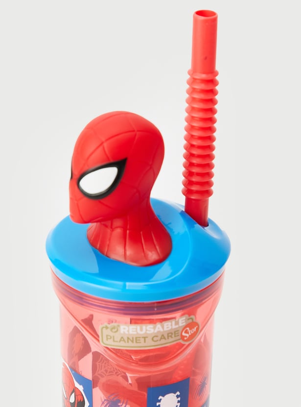 Kids Spiderman Print Sipper Tumbler
