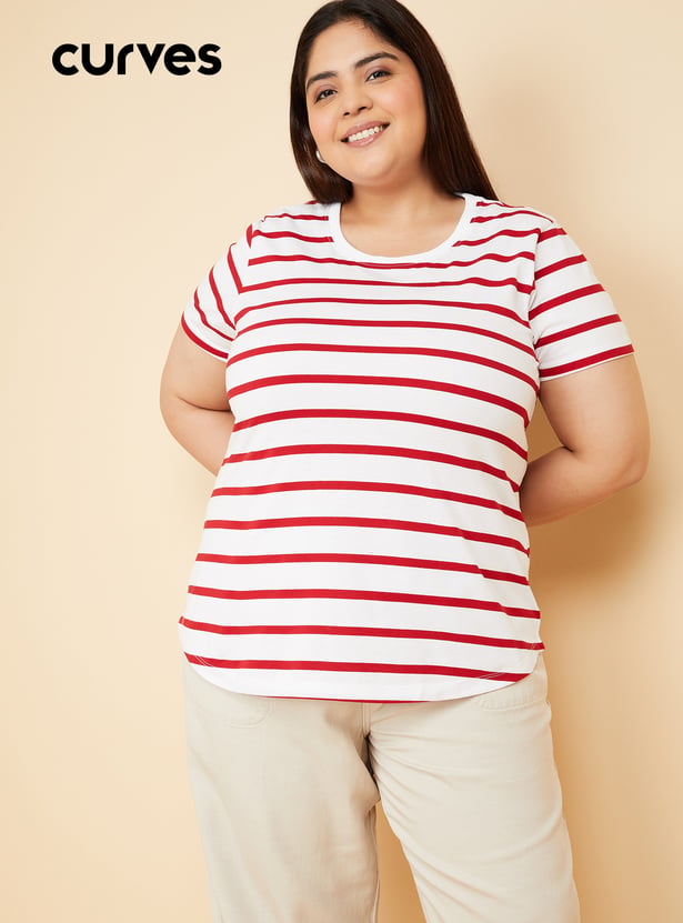 Women Striped T-shirt