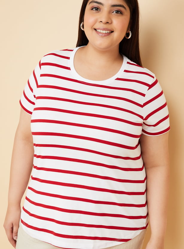 Women Striped T-shirt