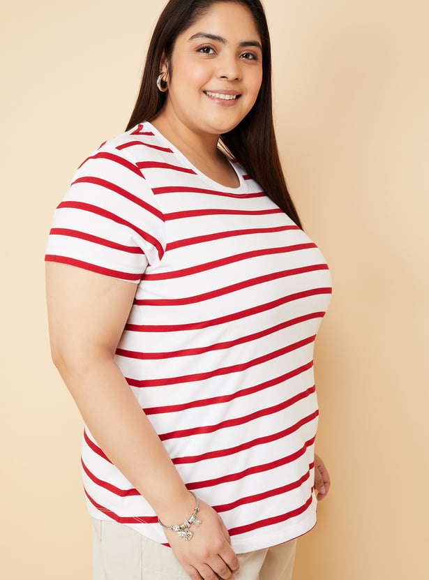 Women Striped T-shirt