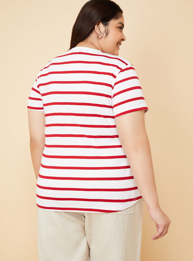 Women Striped T-shirt