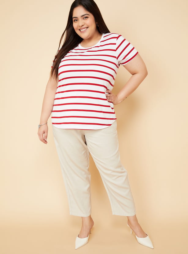 Women Striped T-shirt