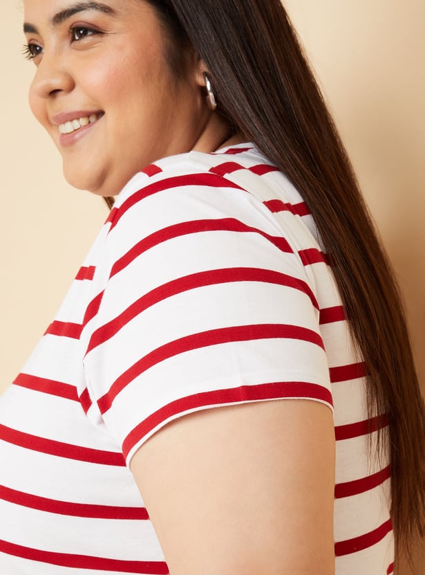 Women Striped T-shirt