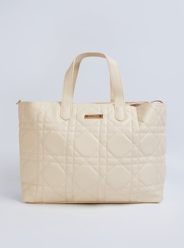 Women Quilted Tote Bag