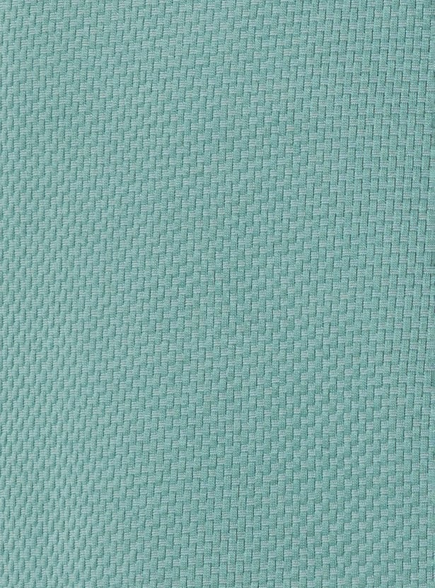 Men Textured Polo T-shirt