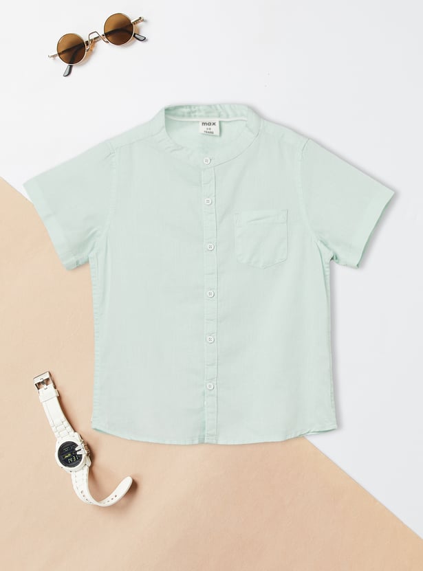 Boys Solid Shirt