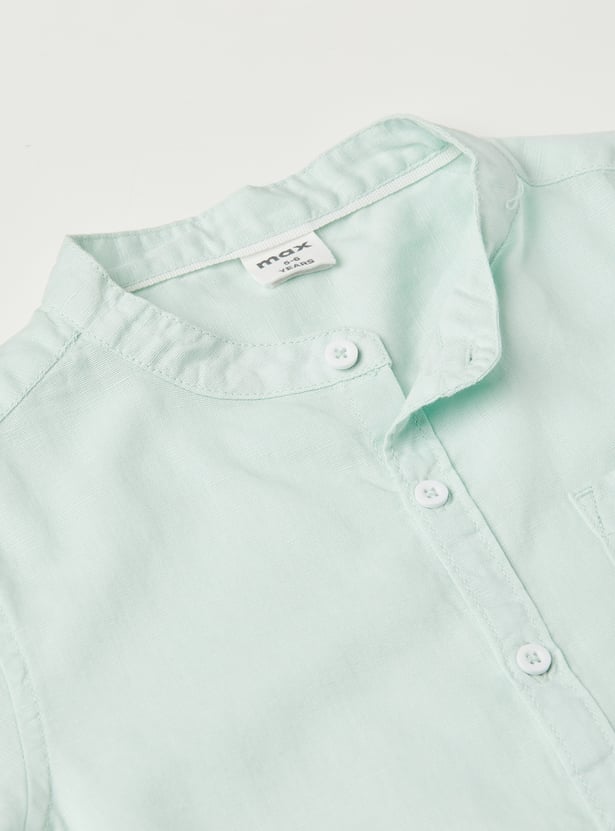 Boys Solid Shirt