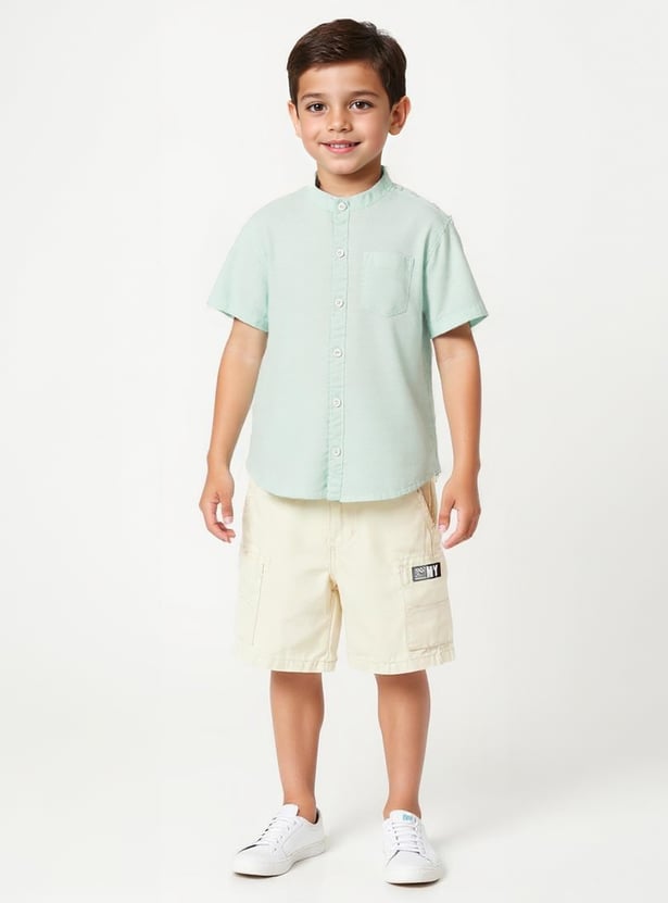 Boys Solid Shirt