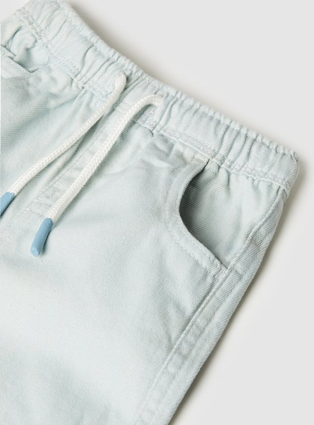 Boys Printed Shorts Set