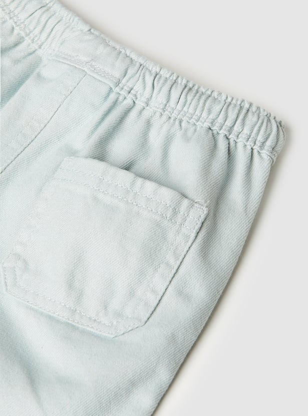 Boys Printed Shorts Set