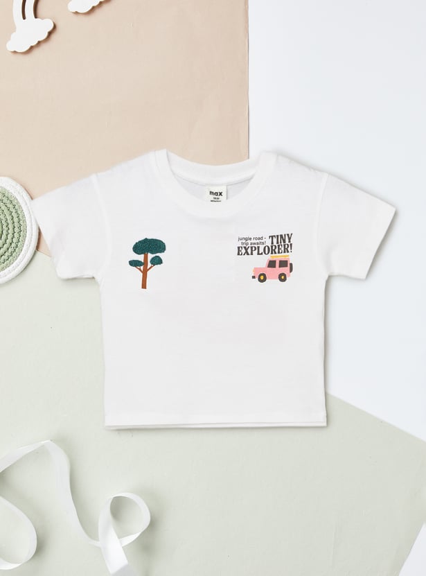 Boys Printed Shorts Set