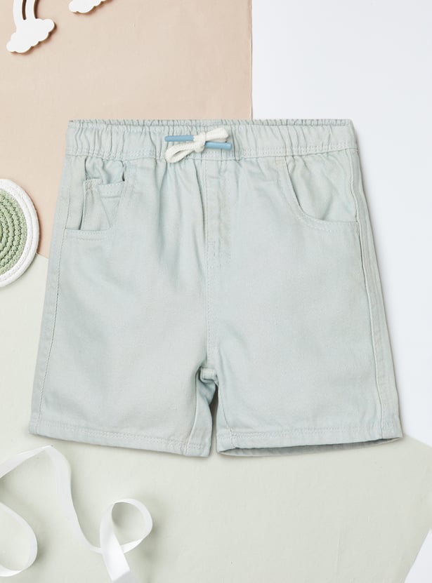 Boys Printed Shorts Set