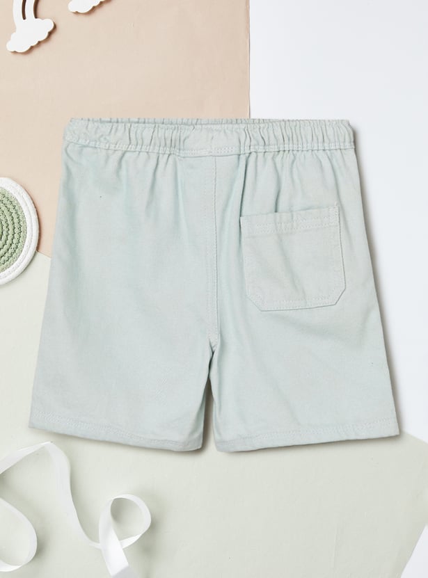 Boys Printed Shorts Set