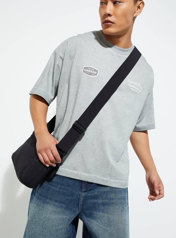 URB_N Men Printed Oversized T-shirt