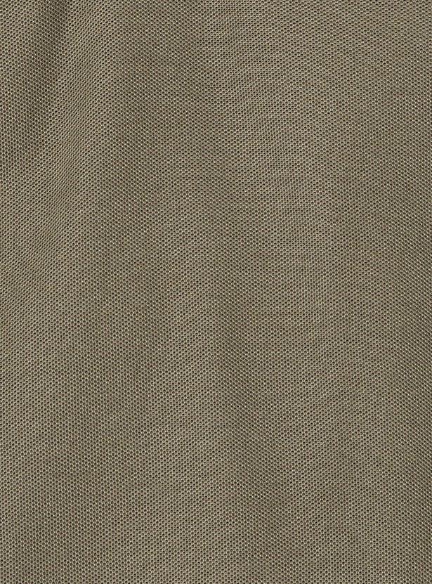 Men Textured Polo T-shirt