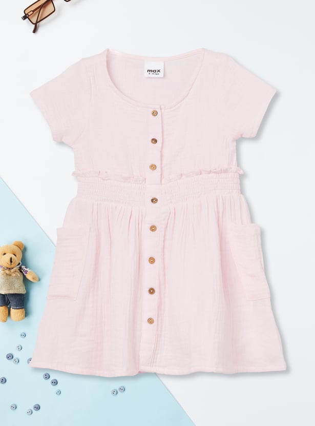 Girls Smocked Dress