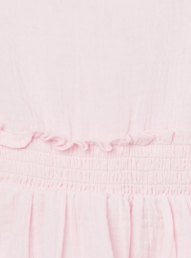 Girls Smocked Dress