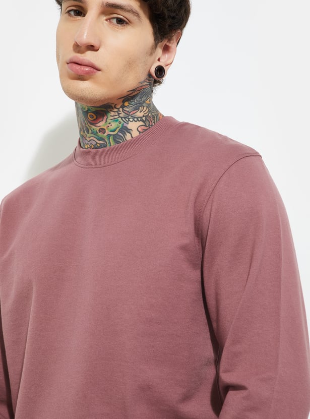 URB_N Men Solid Sweatshirt