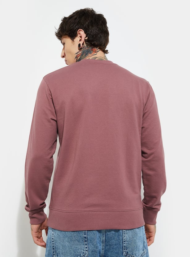 URB_N Men Solid Sweatshirt