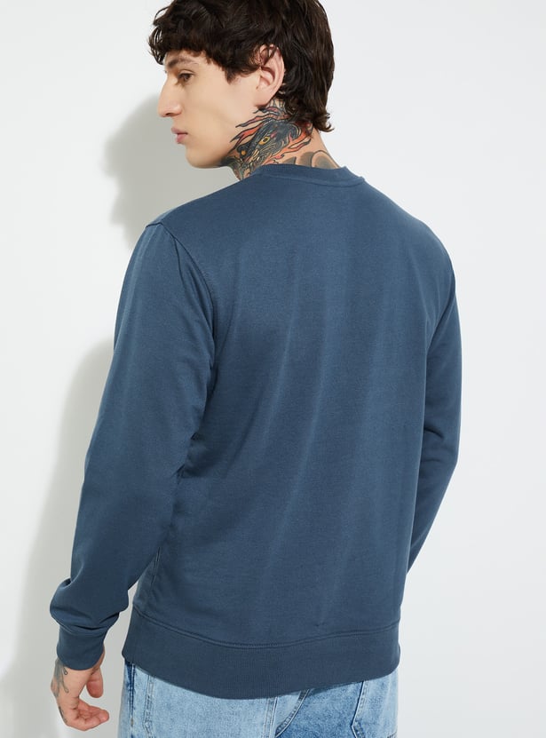 URB_N Men Solid Sweatshirt