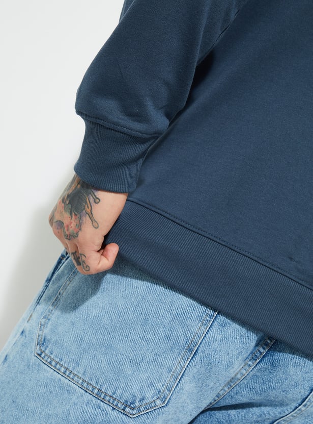 URB_N Men Solid Sweatshirt