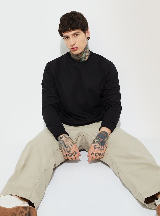 URB_N Men Knitted Sweatshirt