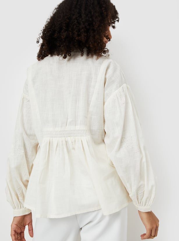 Women Embroidered Tunic