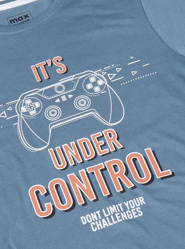 Boys Graphic Print T-shirt