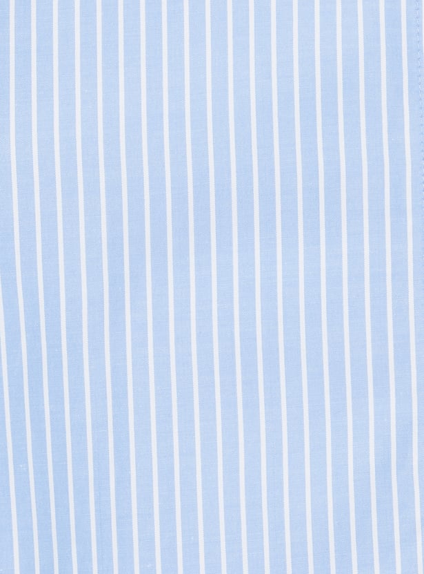 Girls Striped Regular Fit Shirt