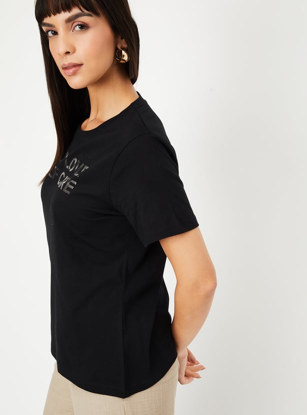 Buy Women Printed T-shirt Online at just Rs. 299.0 Buy Women Printed T-shirt Online at just Rs. 299.0