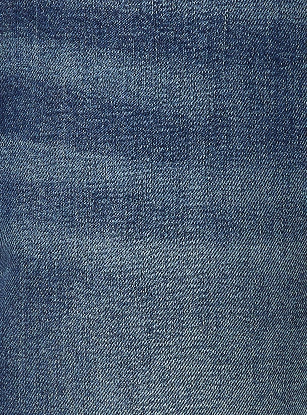 Men Washed Bootcut Jeans