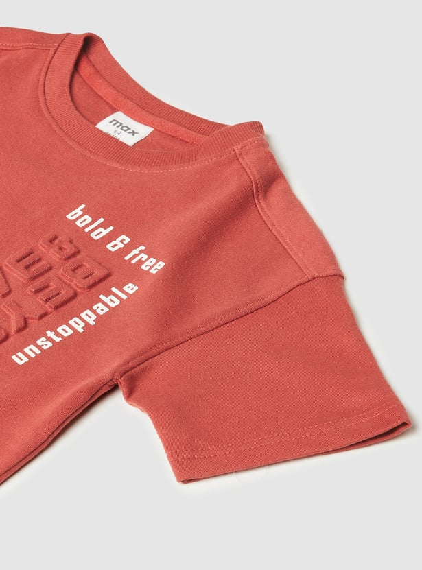 Boys Embossed T-shirt