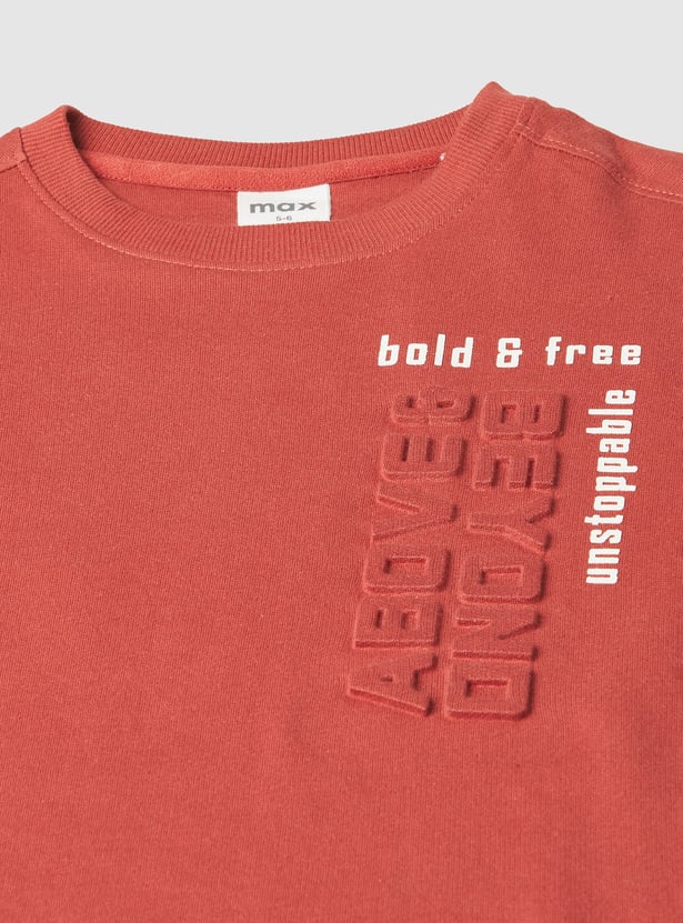 Boys Embossed T-shirt