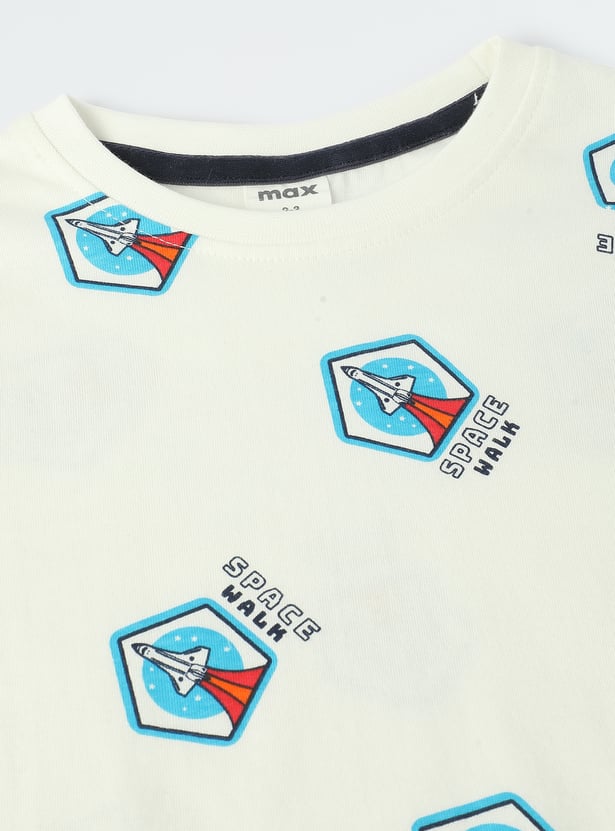 Boys Printed T-shirt - Pack of 2