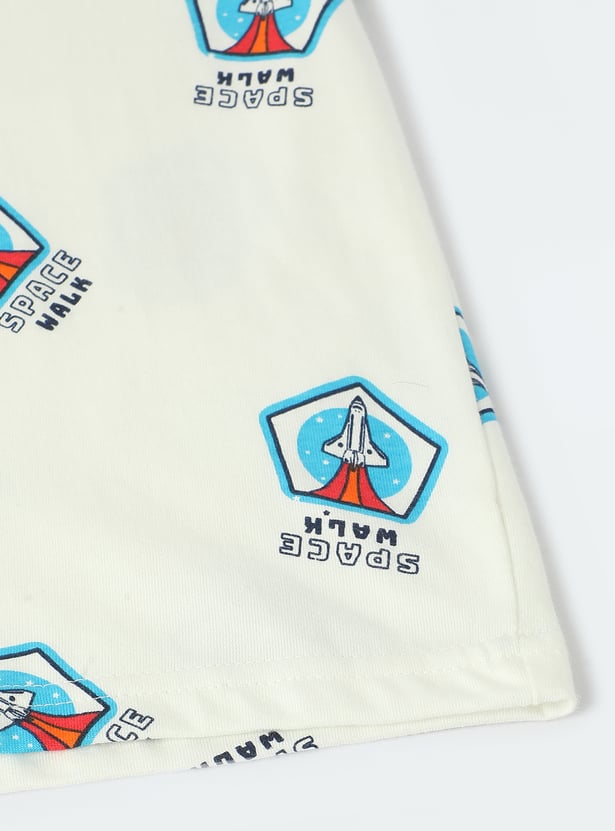 Boys Printed T-shirt - Pack of 2