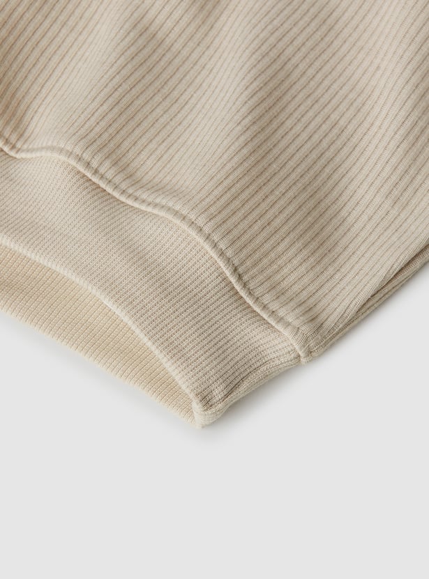 Boys Ribbed Polo T-shirt