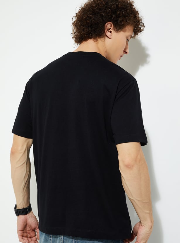 URB_N Men Typographic Print T-shirt