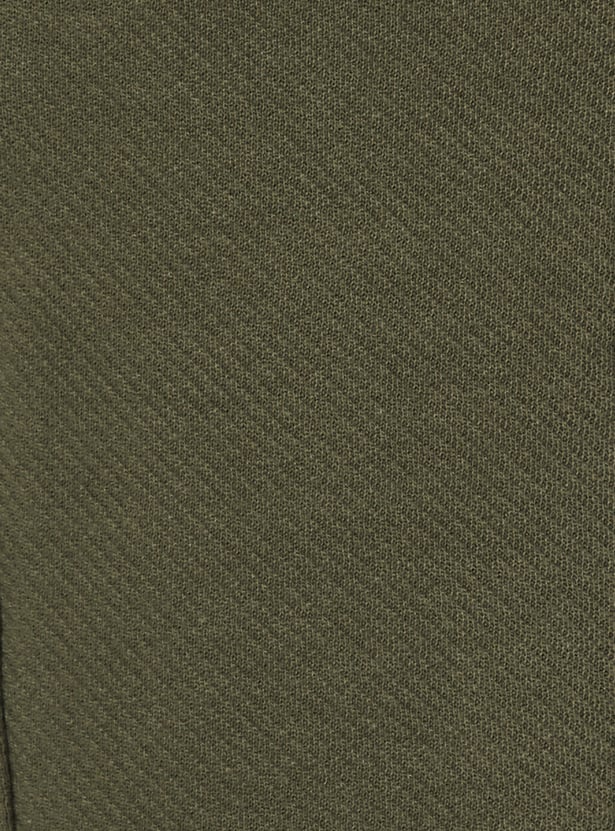 Boys Solid Track Pants